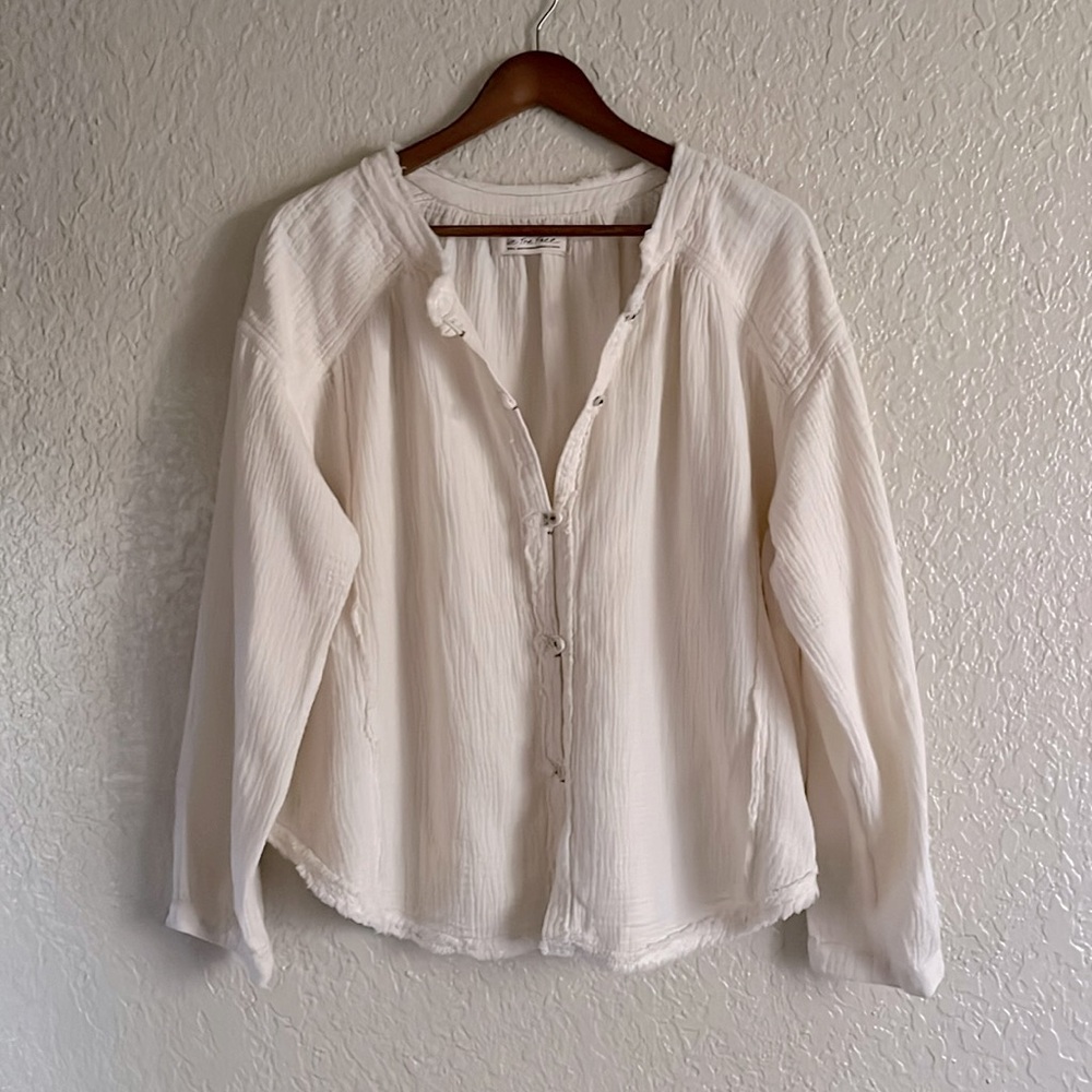 Free People Button Up